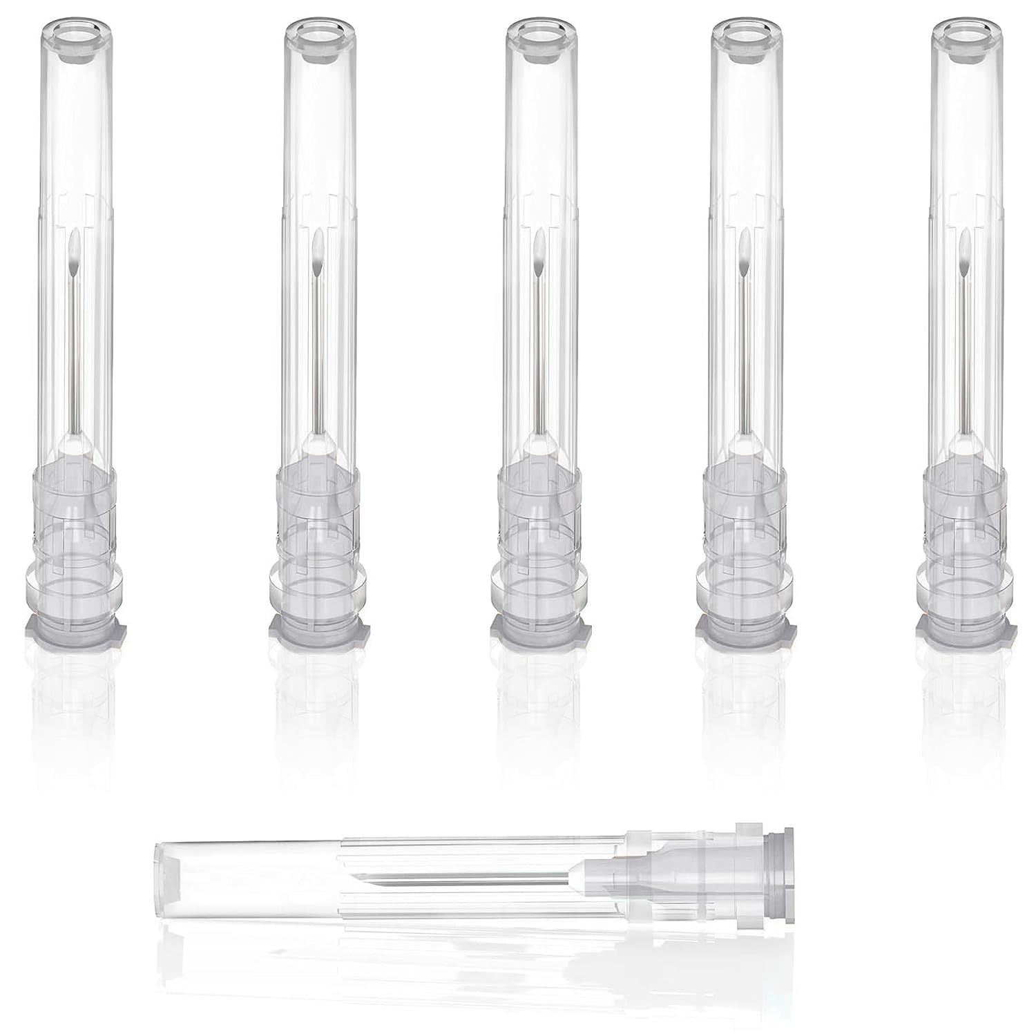 100 Pack 27 Gauge Needle 1/2 Inch, Lab Supplies Dispensing Syringe Needle Individual Sealed Package